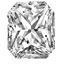 Radiant shape diamond