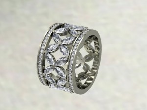marquise custom ring design