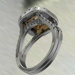 halo engagment ring design