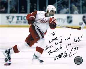 autographer nhl player-samuel kleinberg jewellers