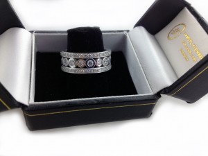 wide eternity ring
