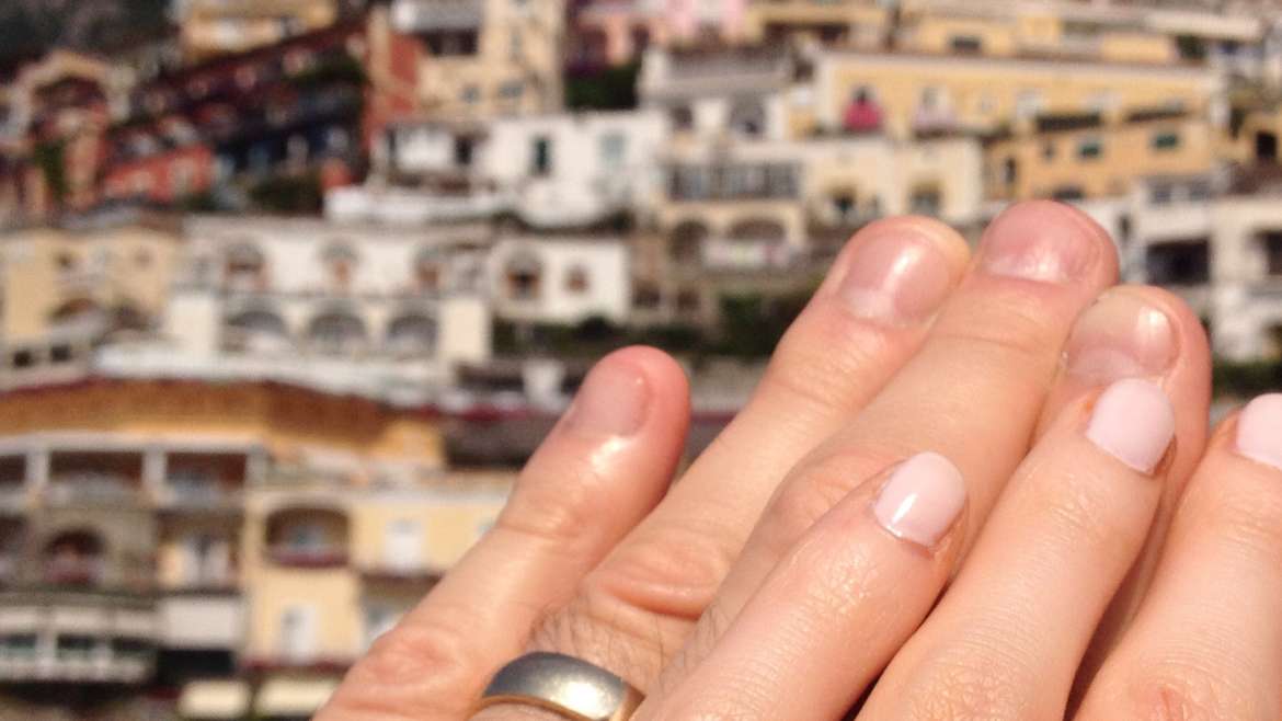 Honeymooning in Positano, Italy