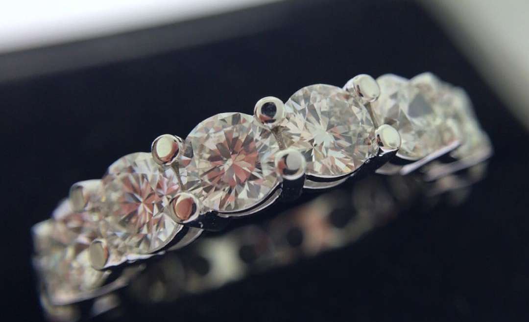 The ultimate romantic gift: A Diamond Eternity ring.