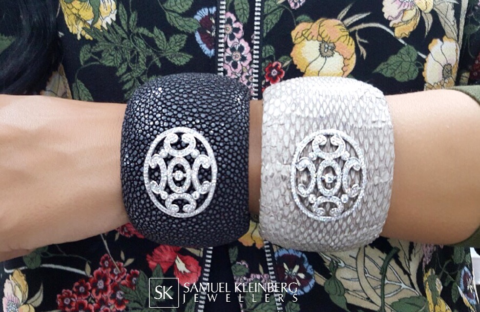 Stingray and diamonds