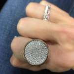 pave disc ring