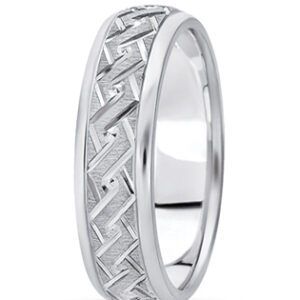 Gold Zig Zag Band