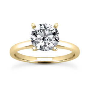 Round Diamond Solitaire Engagement Ring