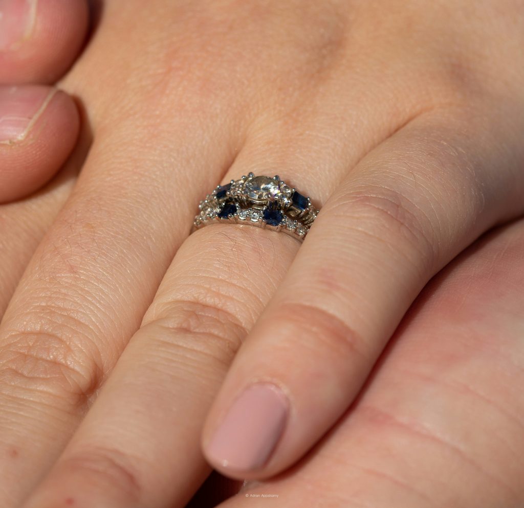 Alternative Engagement Rings: Champagne and Black Diamond Rings