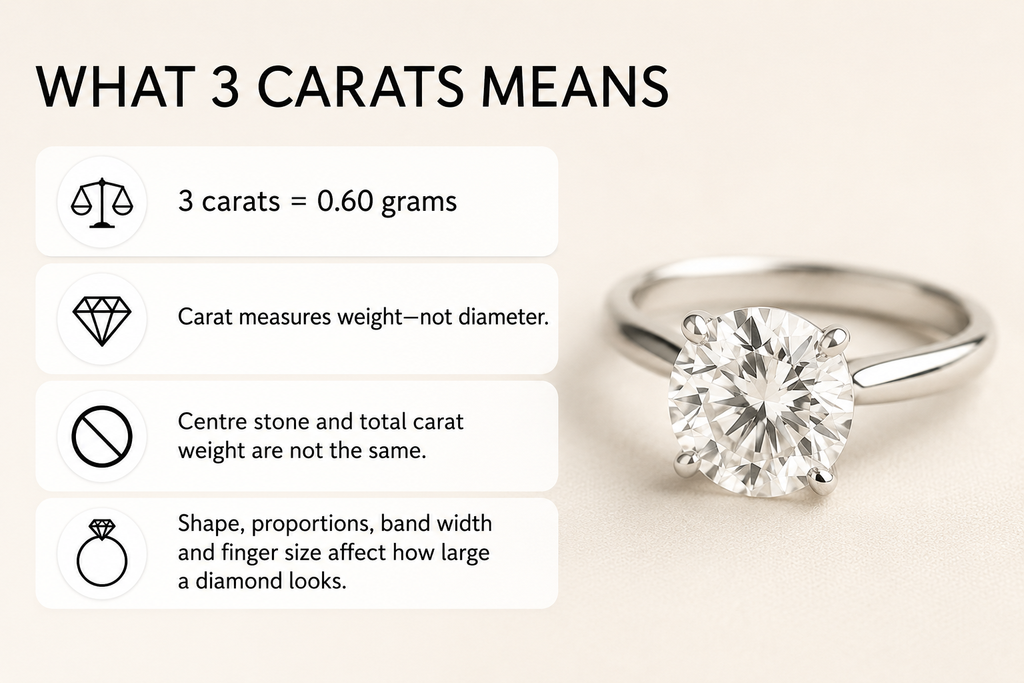 “3 Carats” Describes